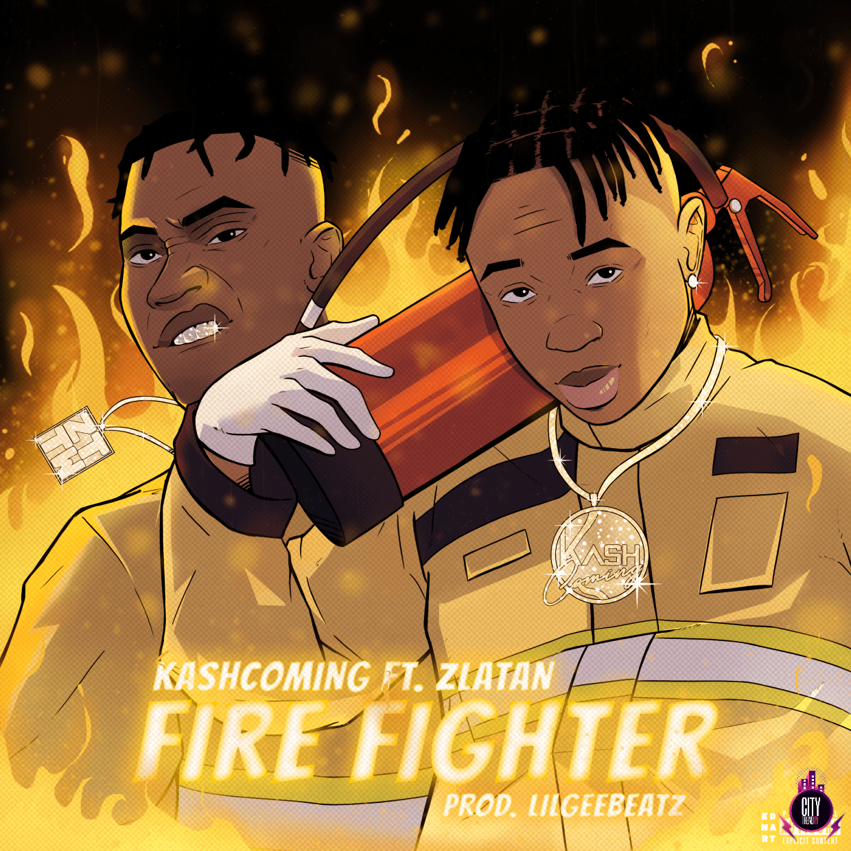 Kashcoming – Firefighter ft. Zlatan