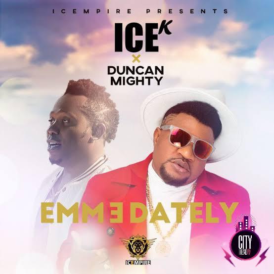 Ice K Artquake — Emmedately ft. Duncan Mighty