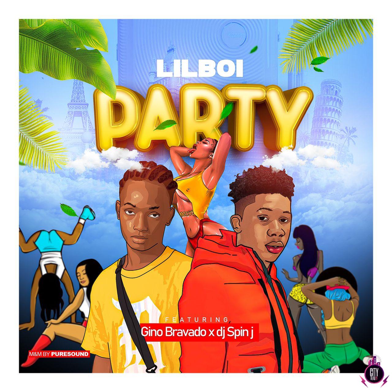 Lil Boy ft. Gina Bravo DJ Spine J — Party Hard